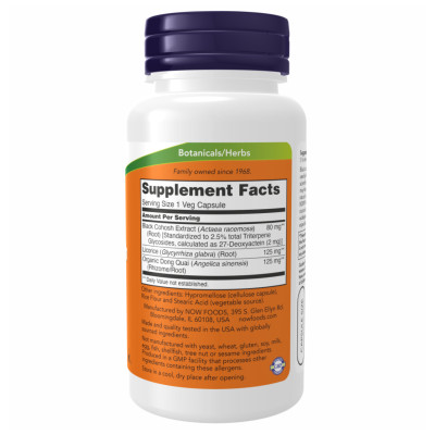 Black Cohosh 80mg - 90 vcaps