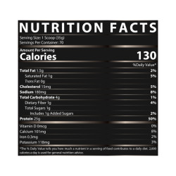 Isofit - 70srv Cookies Cream