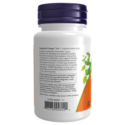 Butterbur 75mg - 60 vcaps