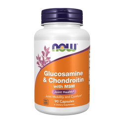 Glucosamine & Chondroitin with MSM - 90 vcaps