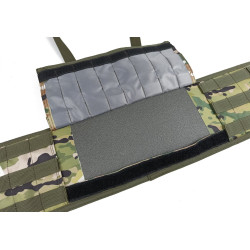 Тактичний пояс розвантажувальний РПС з кріпленнім MOLLE та плечовими лямками мультикам без підсумків